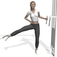 Hip Adduction, Standing
