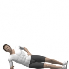 Mat Hip Raise, Lateral Starting Position