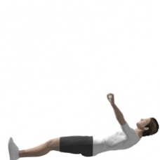 Bodyweight Only Row, Bodyweight Starting Position