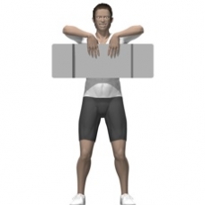 Step Upright Row Ending Position
