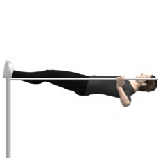 Monkeybars Row, Parallel Bars Ending Position