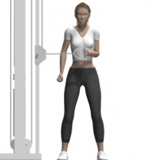 Cable External Rotation, Standing Starting Position
