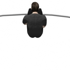 Monkeybars Sit-up, Hanging Ending Position