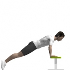 Mat Push-up, Incline Starting Position