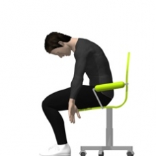 Chair Roll-up Starting Position