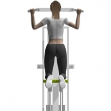 Sled Pull-up, Assisted Ending Position