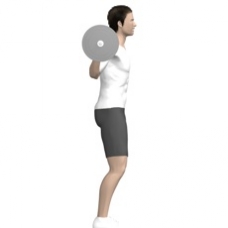 Barbell Squat Starting Position