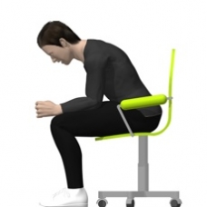 Chair Relaxation, Forearms, Hands Starting Position