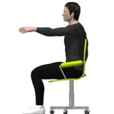 Chair Forearms Starting Position