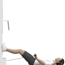 Cable Curl, Supine Starting Position