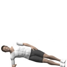 Mat Plank, Side, Leg Raise Starting Position