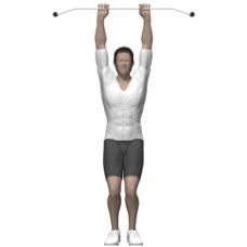 Bodyweight Only Leg-Hip Raise, Hanging Starting Position